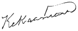 signature d'Elizabeth Kekaaniau