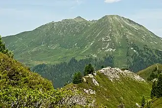 Vue depuis le sud.