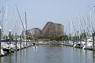 Boardwalk Bullet à Kemah Boardwalk