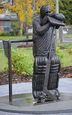 Statue de Ken Dryden « The Goalie »