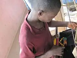 Tissage du kente