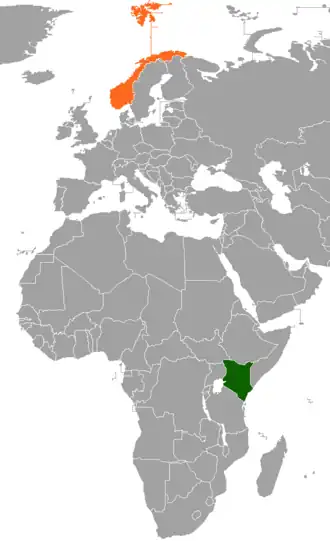 Norvège et Kenya