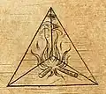 Feu, dans Harmonice mundi de Kepler.
