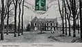 Le manoir de Kerbournet avant 1914.