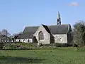 La chapelle Saint-Lubin : vue extérieure d'ensemble.