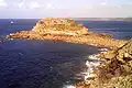Fort vu de l'ouest de la presqu'île