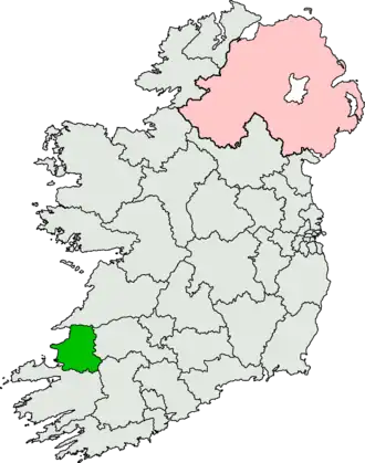 Carte de la circonscription.