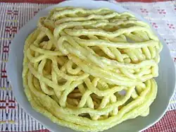 Krupuk de nouilles.
