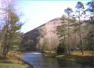 Kettle Creek dans le parc d'Ole Bull.