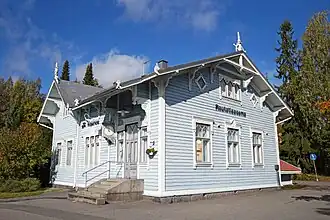 La gare de Keuruu.