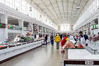 de l'intérieur.