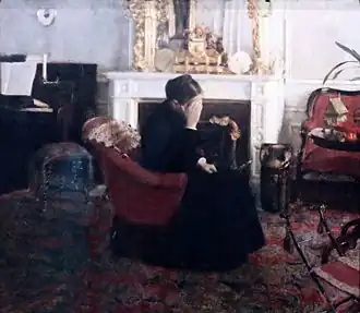 En écoutant du Schumann, 1883Musées royaux des Beaux-Arts de Belgique.