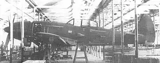 Vue de l'avion.