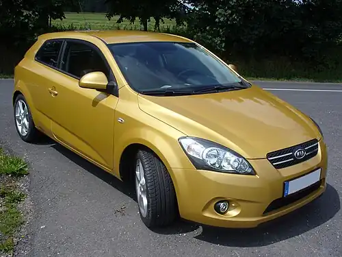 Kia pro cee'd 2.0 TX Granadagelb