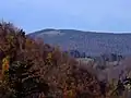 La vue à Kiczora de la crête de Lubań