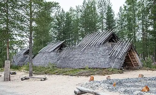 Habitation de l'âge de la pierre