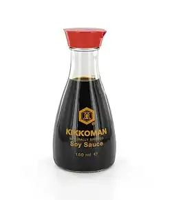 Sauce de soja japonaise.