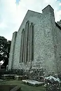 Façade est de l’église