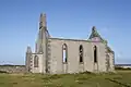 Église protestante en ruines