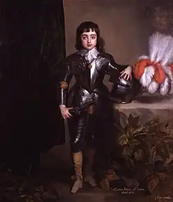 Charles II enfant, vers 1638