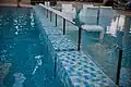 La piscine de l'hôtel.