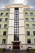 Bâtiment principal et ses reliefs de Gunnar Finne