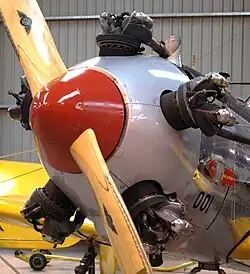Vue du moteur.