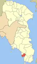 District municipal d'Anavyssos.