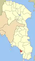 District municipal de Saronide.