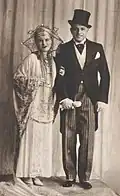 Vaály Ilona (hu) et Oskar Dénes en 1926