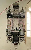 Stèle funéraire baroque