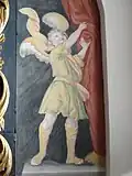 Un angelot de l'autel latéral de droite