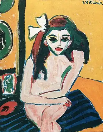 Marzella, 1909-1910, huile sur toile (76 × 60 cm), Moderna Museet, Stockholm.