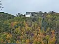 Le château en ruines dit Kyrburg.