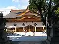 Le temple Kishiki-jinja.