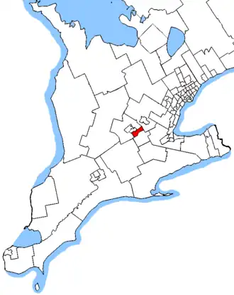 Carte de la circonscription
