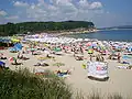 La plage nord et le golfe Atliman à Kiten