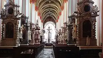 Intérieur de l'abbatiale