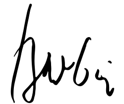 Signature de Klaus Barbie