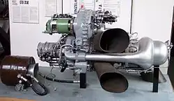 Vue du moteur.