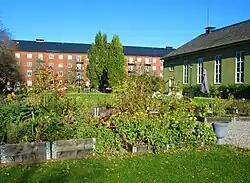 Bâtiments du Klockhusparken.