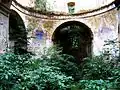 Les ruines de l'église (août 2012)