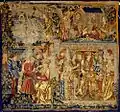 Atelier de Pasquier Grenier, Tapisserie du chevalier au cygne, Tournai, vers 1460