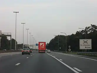 Autoroute E40.