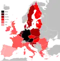 Connaissance de l'allemand, langue officielle de l'Union européenne.