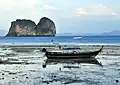 Îlot de Ko Ma vu depuis une plage de Ko Ngai