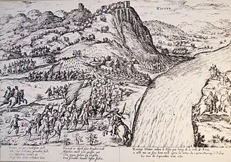 La défense de Königswinter, un fait d'armes d'Herman de Lynden.