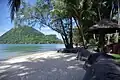 Une plage à Koh Chang (rive ouest).