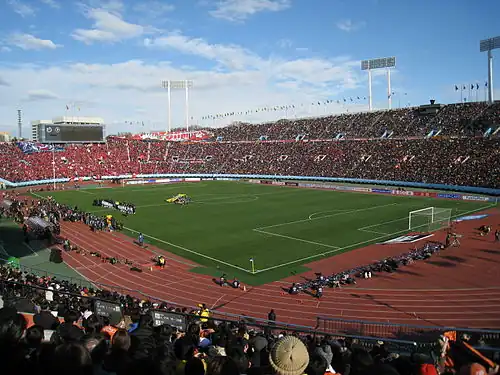 Vue d'un stade