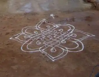 Kōlam du Tamil Nadu